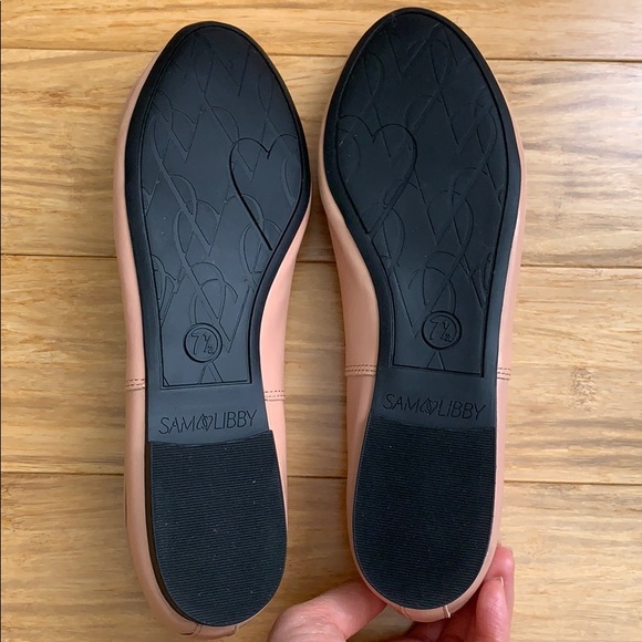 Sam & Libby Leather Flats - Picture 3 of 8